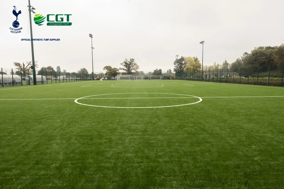 Система футбольного газона FIFA Quality Pro, поставленная компанией CGT для профессиональных спортивных сооружений.